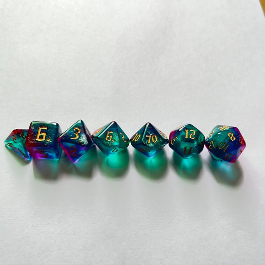 FREE Today: Double Color DnD Dice Set