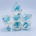 Blue Rubber Ducky Dice (Give away a Mystery Monster D&D RPG Figures Miniatures)
