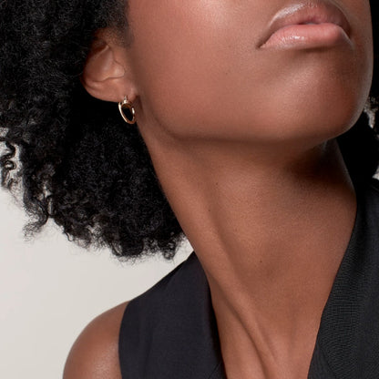 ETERNITY EARRINGS LARGE | GOLD