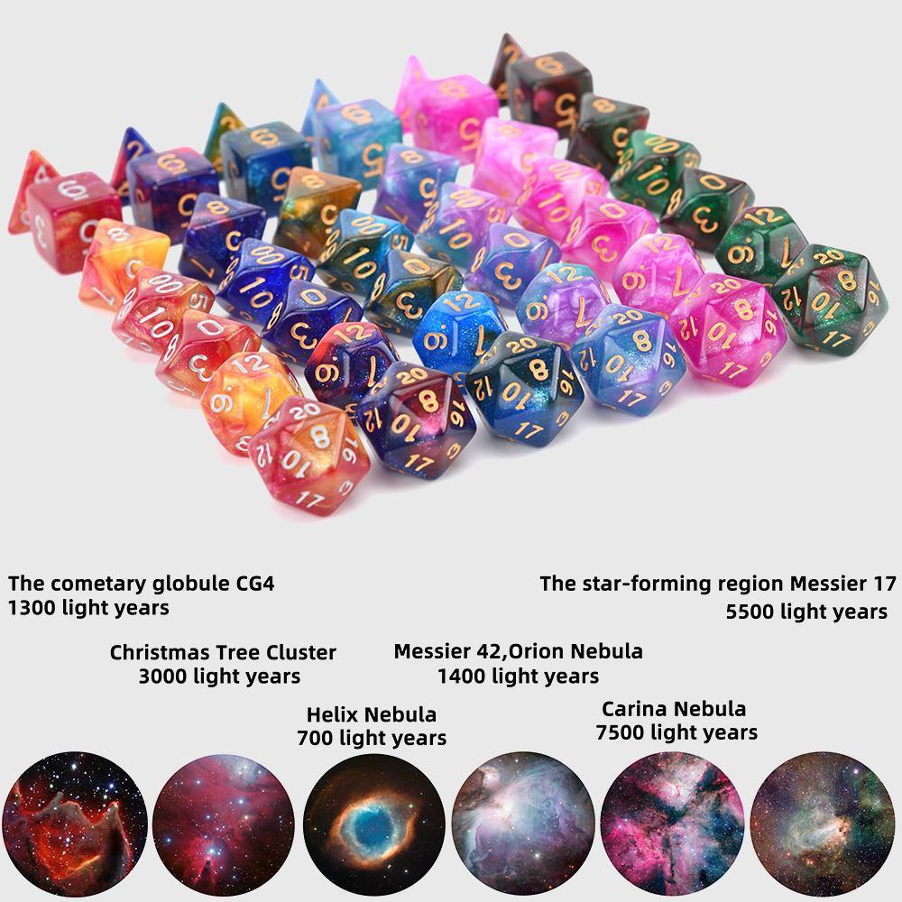 FREE Today: Nebula Space Dice Sets