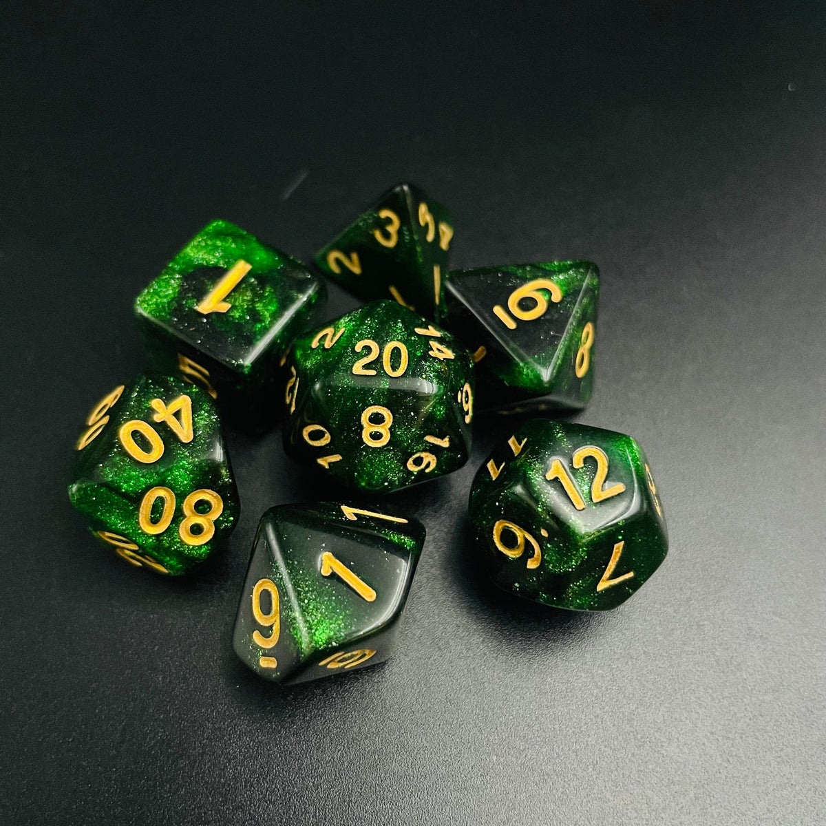 FREE Today: Dark Forest Dnd Dice Set