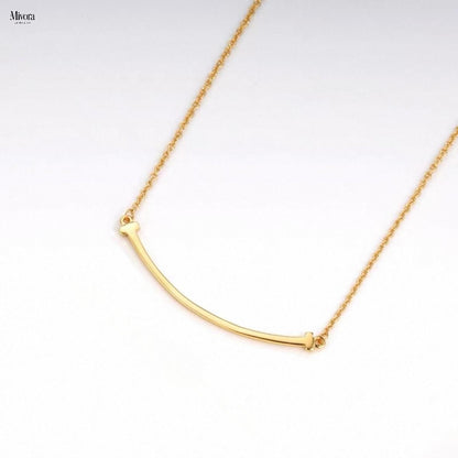 Mivora® SMILE ARC NECKLACE