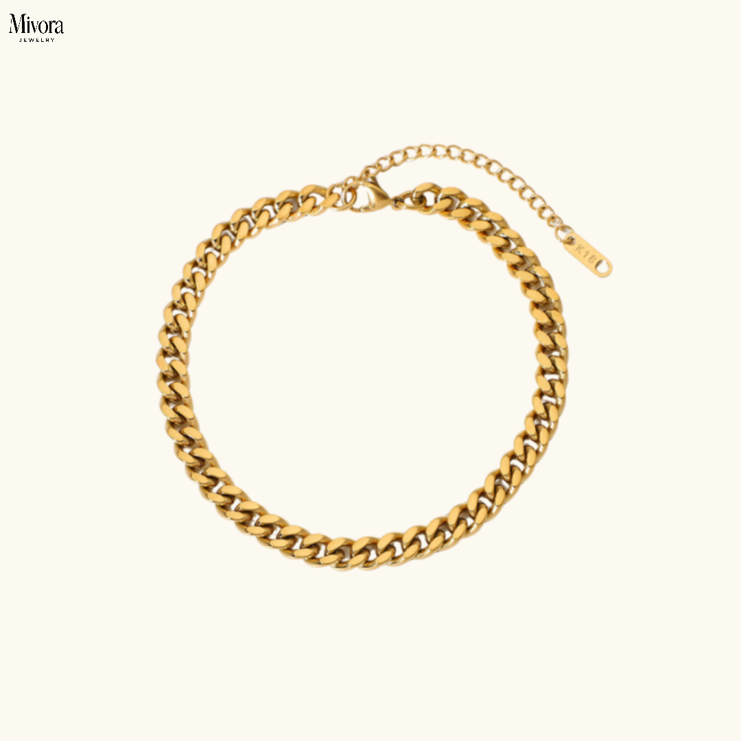HELEN GOLD ANKLET