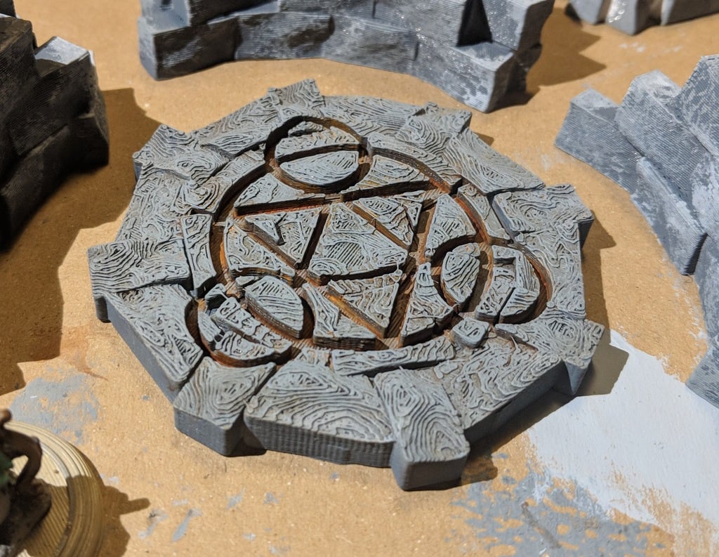DND Fantasy Wargame Terrain - Teleport/Summoning Circles