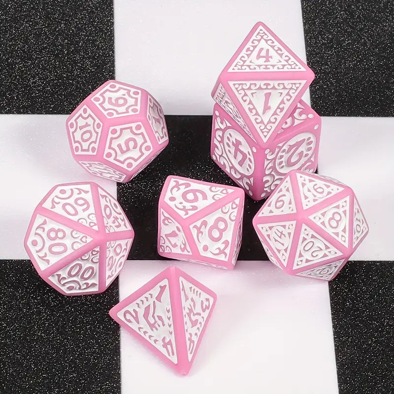 Premium Solid D&D Role Playing Dice Set