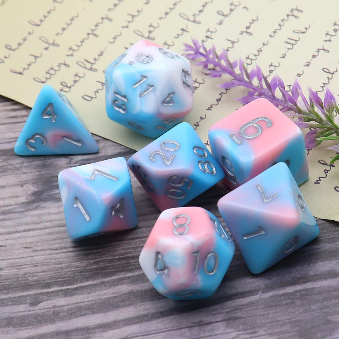 Dazed and Dreamy Dice Set