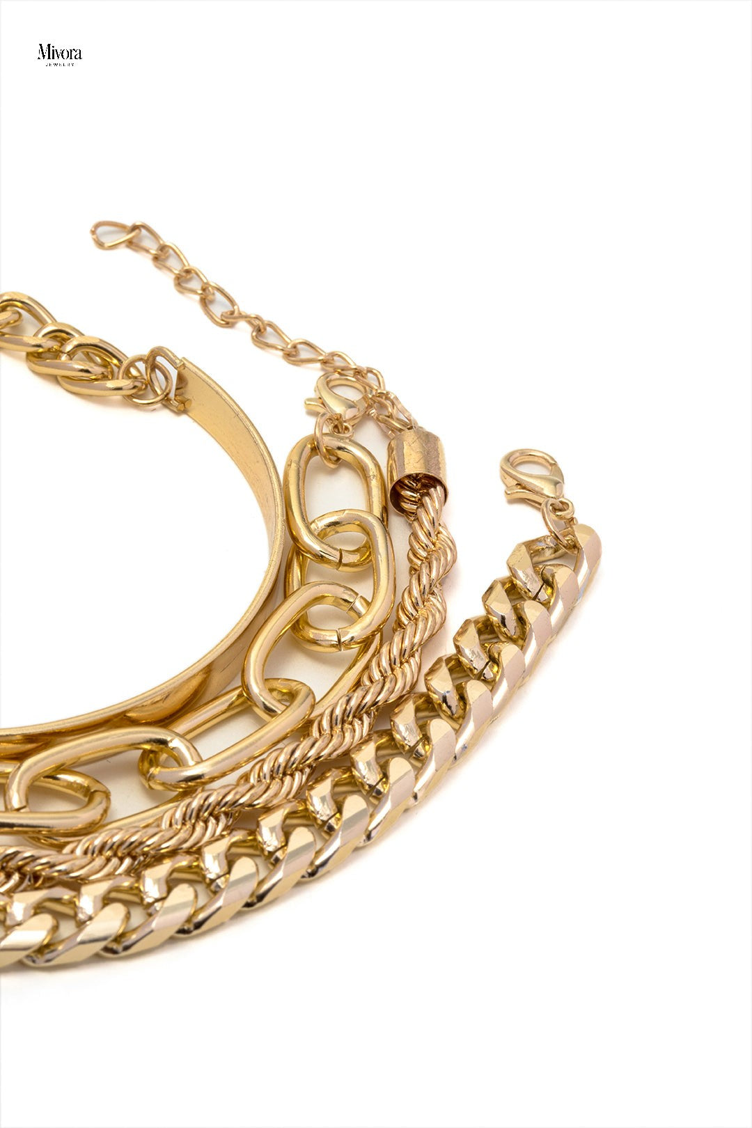 FLORANCE BRACELET SET | GOLD