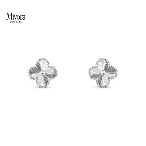 CLOVER EARRINGS | SILVER