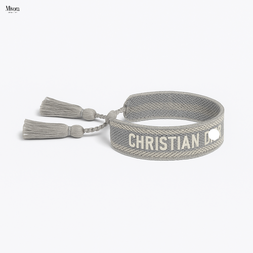 DC FABRIC BRACELET | GREY