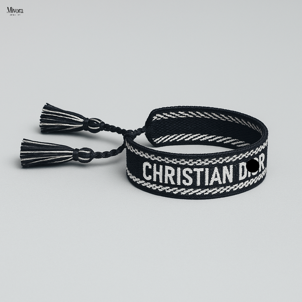 DC FABRIC BRACELET | DARK BLUE