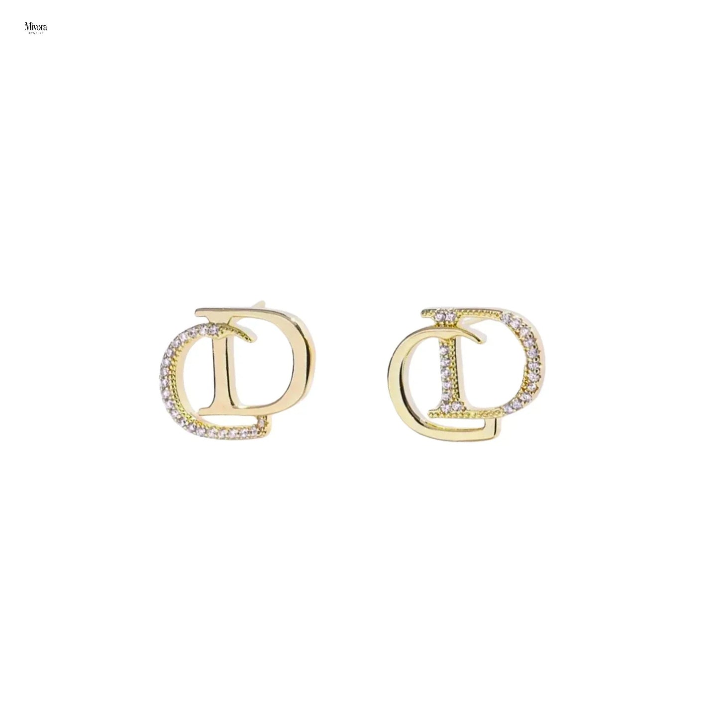 DC DIAMOND EARRINGS | GOLD