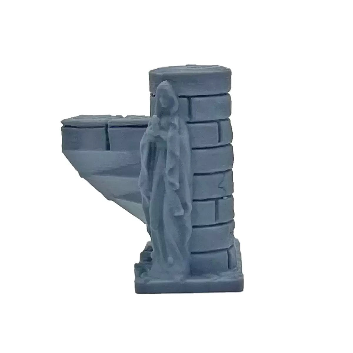 DND Dungeon Corner Statue | 3D Printed Terrain Piece