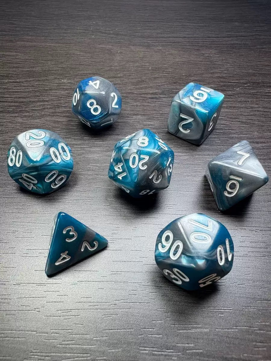 FREE Today: Wave surfboard theme Blue Crush dnd dice set