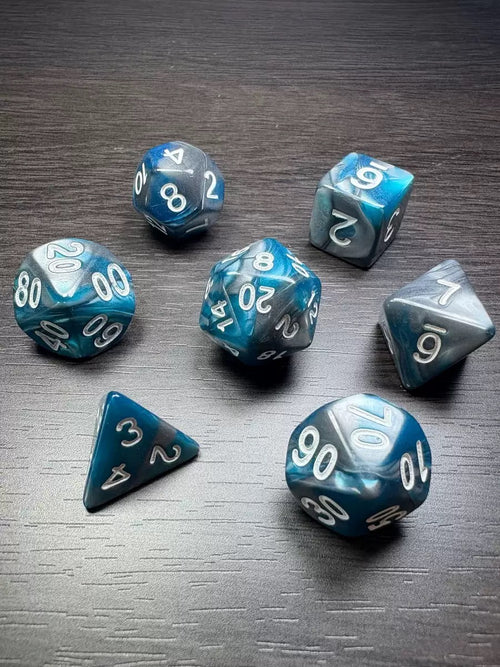FREE Today: Wave surfboard theme Blue Crush dnd dice set