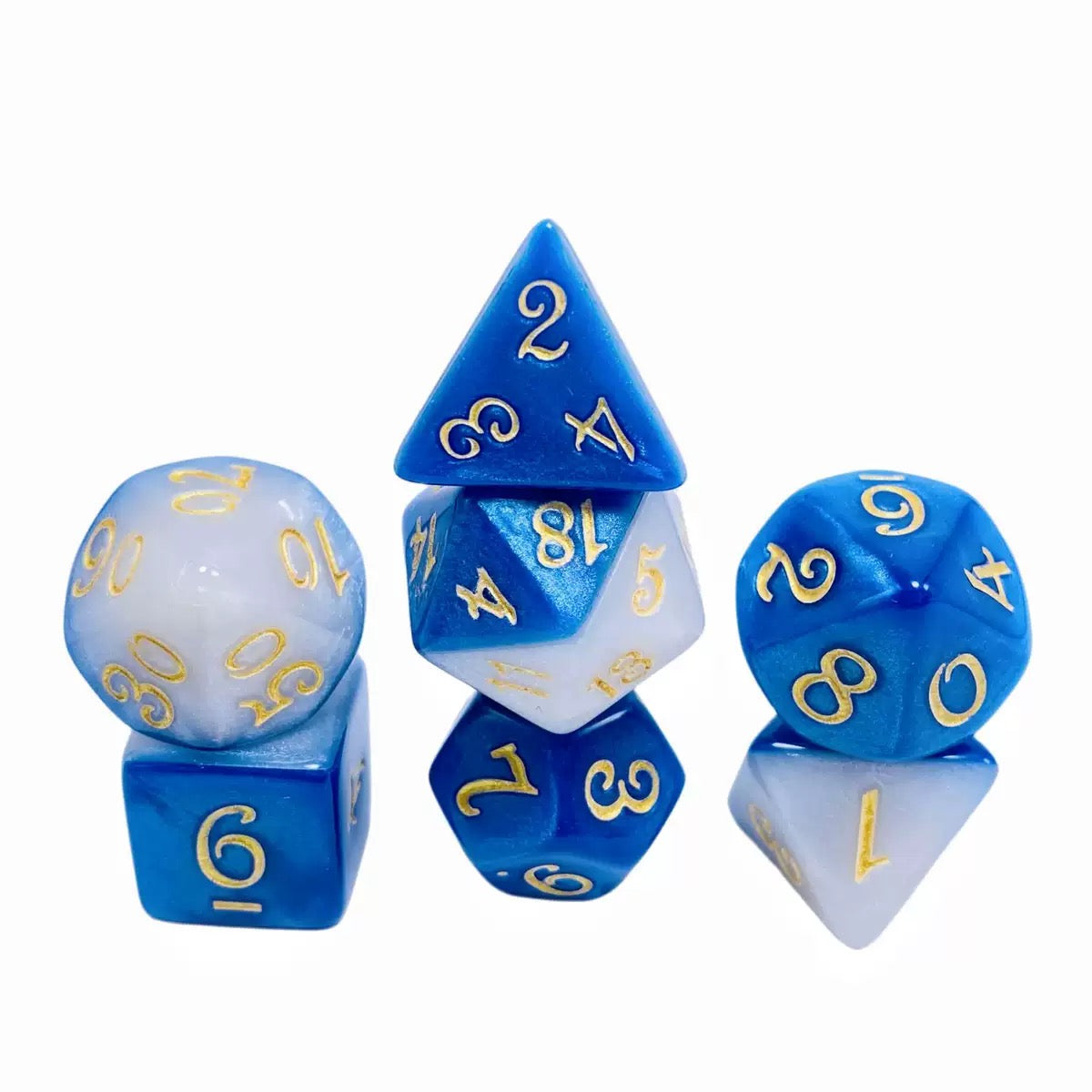FREE Today: Whirlpool | Marbled Resin Dice Set