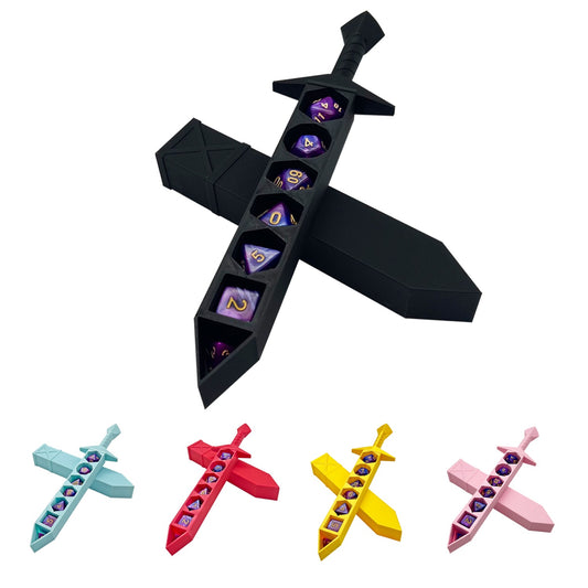 Dice Holding Dagger(Random Color)+ Give away a Mystery Dice Set (Random Color)