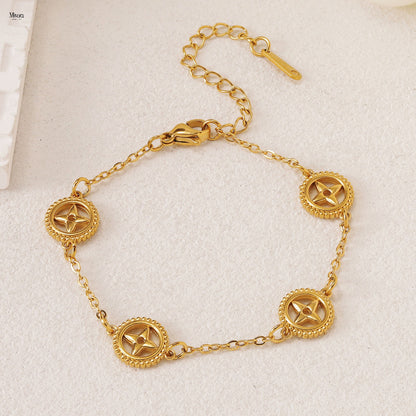 Mivora® HOLLOW CLOVER BRACELET