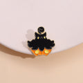 Pumpkin ghost halloween enamel pins