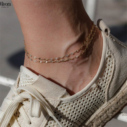 CHARLOTTE GOLD ANKLET