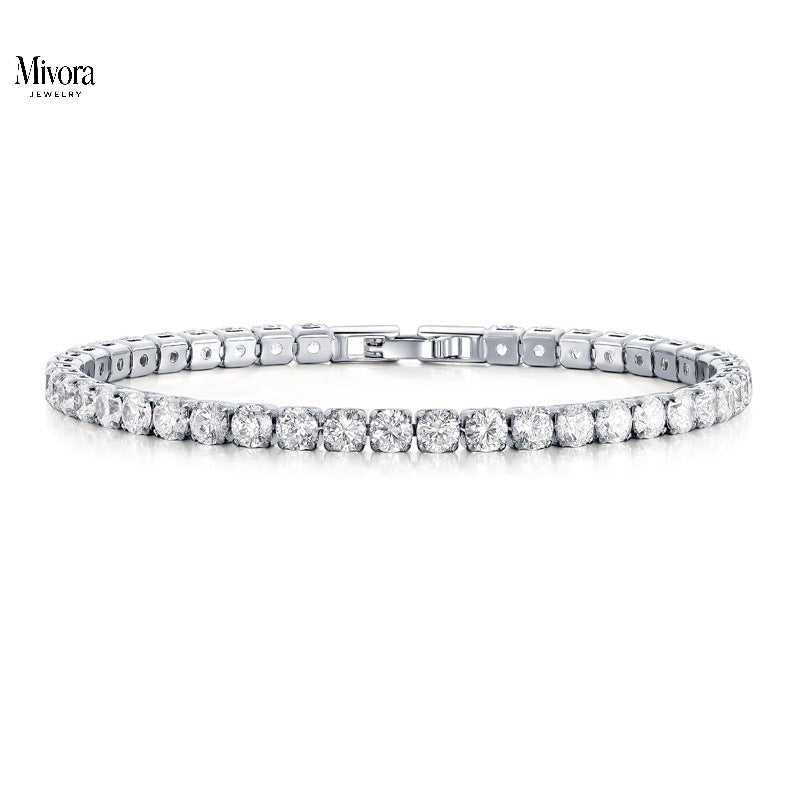 TENNIS BRACELET SILVER