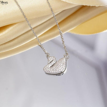 Mivora® SWAN PAV NECKLACE