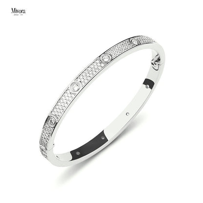 ETERNITY MONACO BRACELET | SILVER