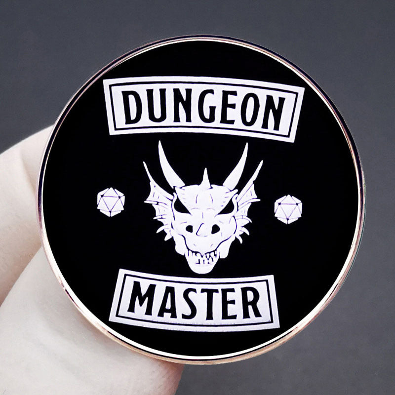 Dungeons and Dragons Dungeon Master Brooch Dungeon Master Pin