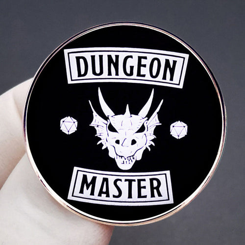 Dungeons and Dragons Dungeon Master Brooch Dungeon Master Pin