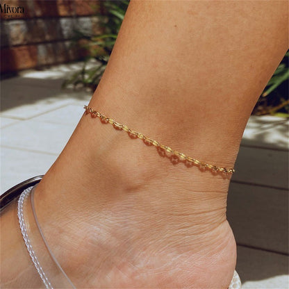 CHARLOTTE GOLD ANKLET