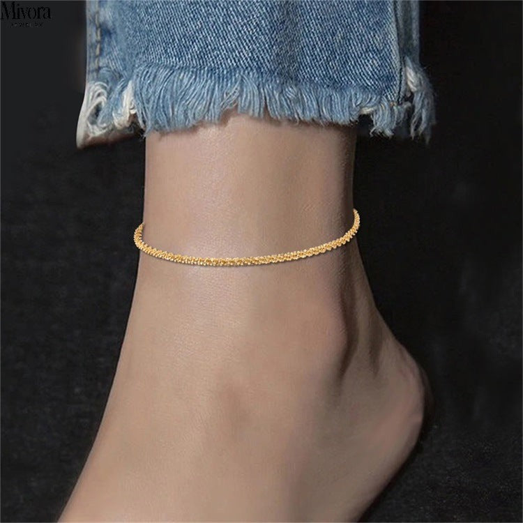 ABIGAIL GOLD CHAIN ANKLET