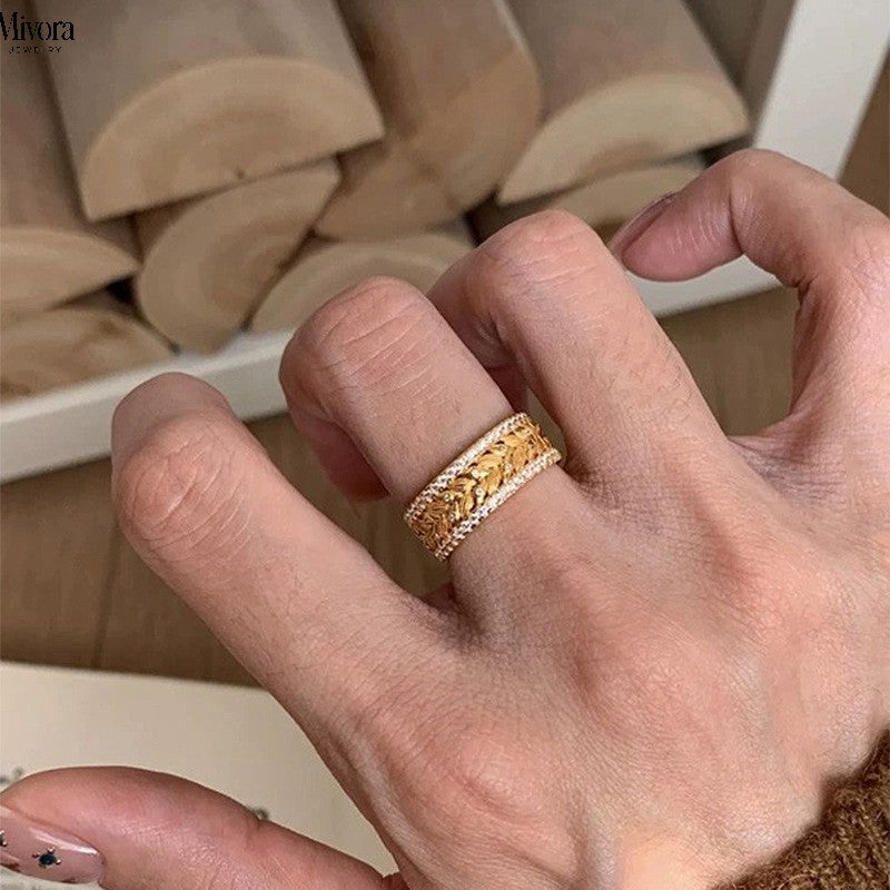 Mivora® WHEAT GRACE RING