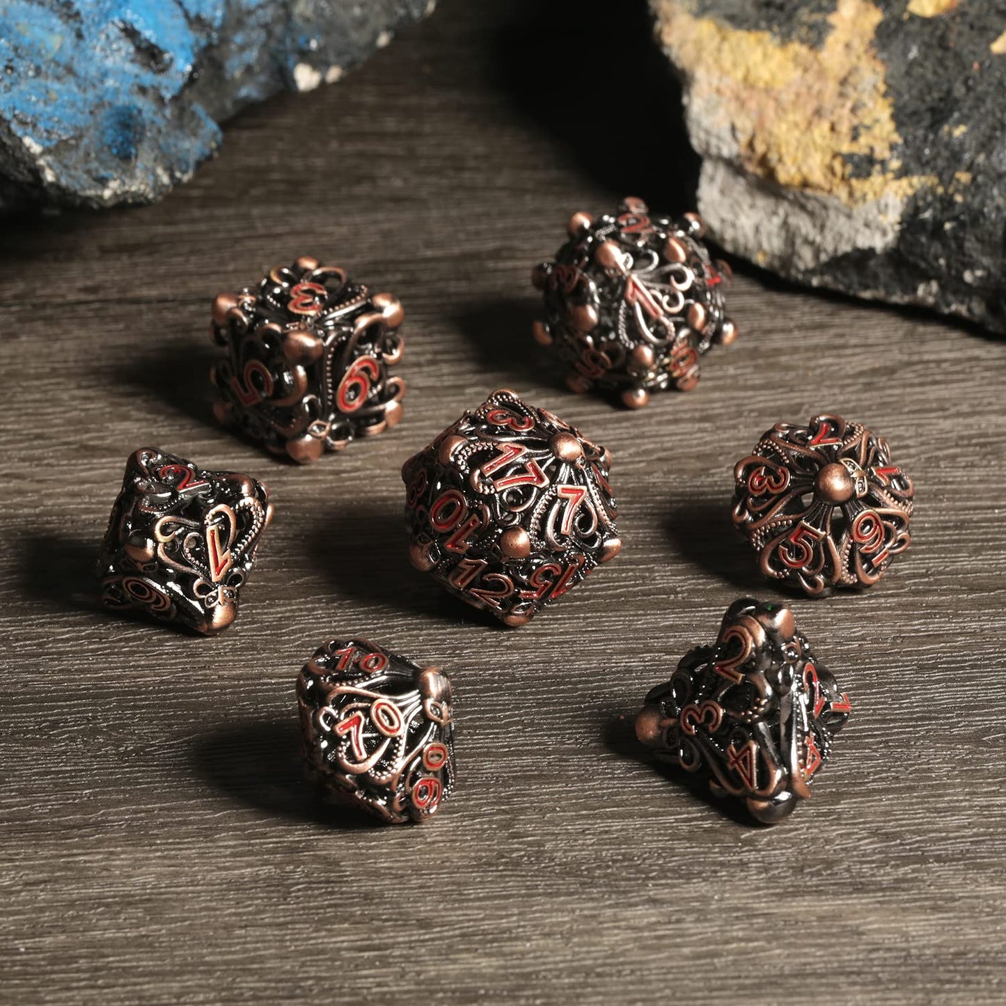 Octopus Hollow Dice Set