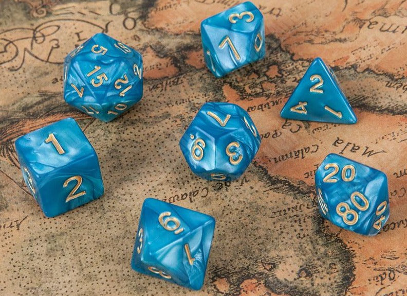 FREE Today: Lake Blue Dice Set