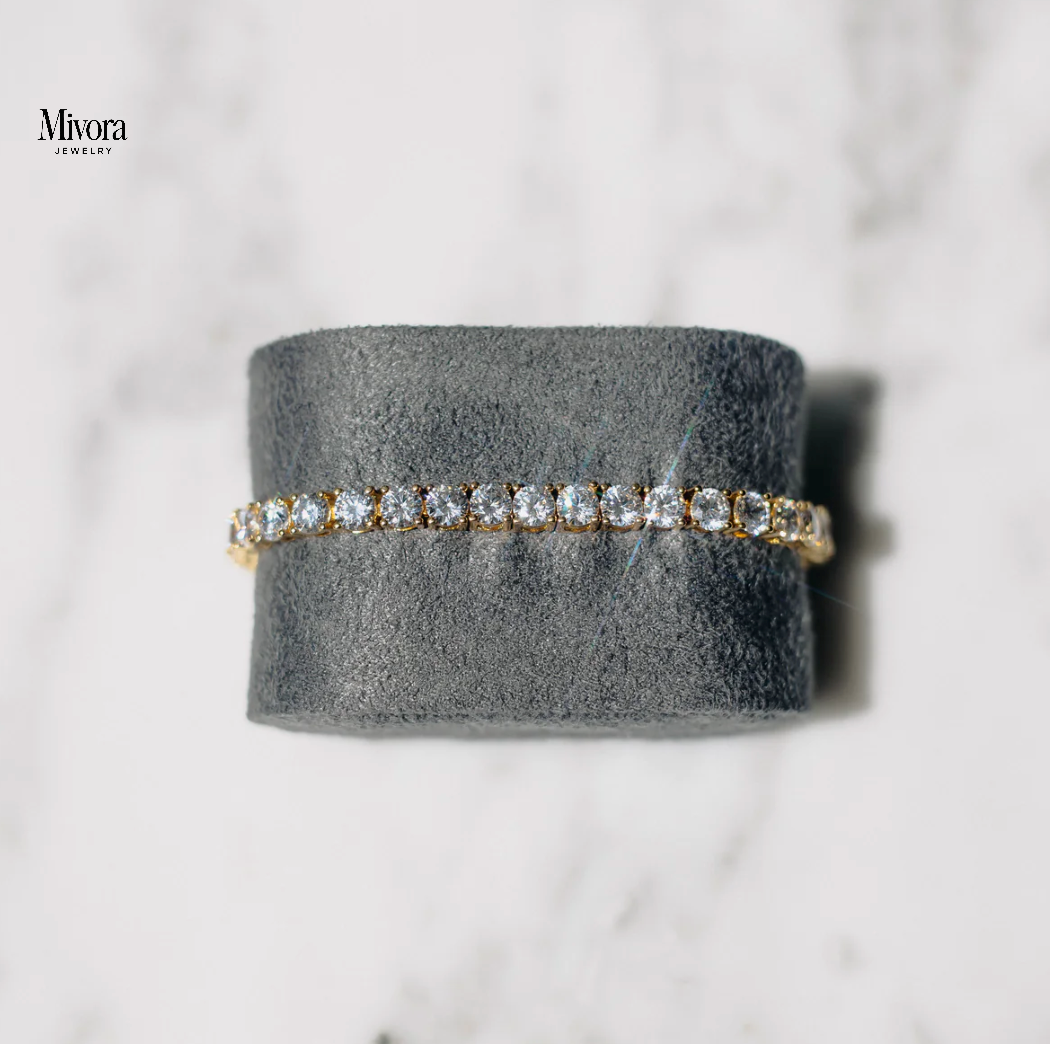 TENNIS BRACELET GOLD