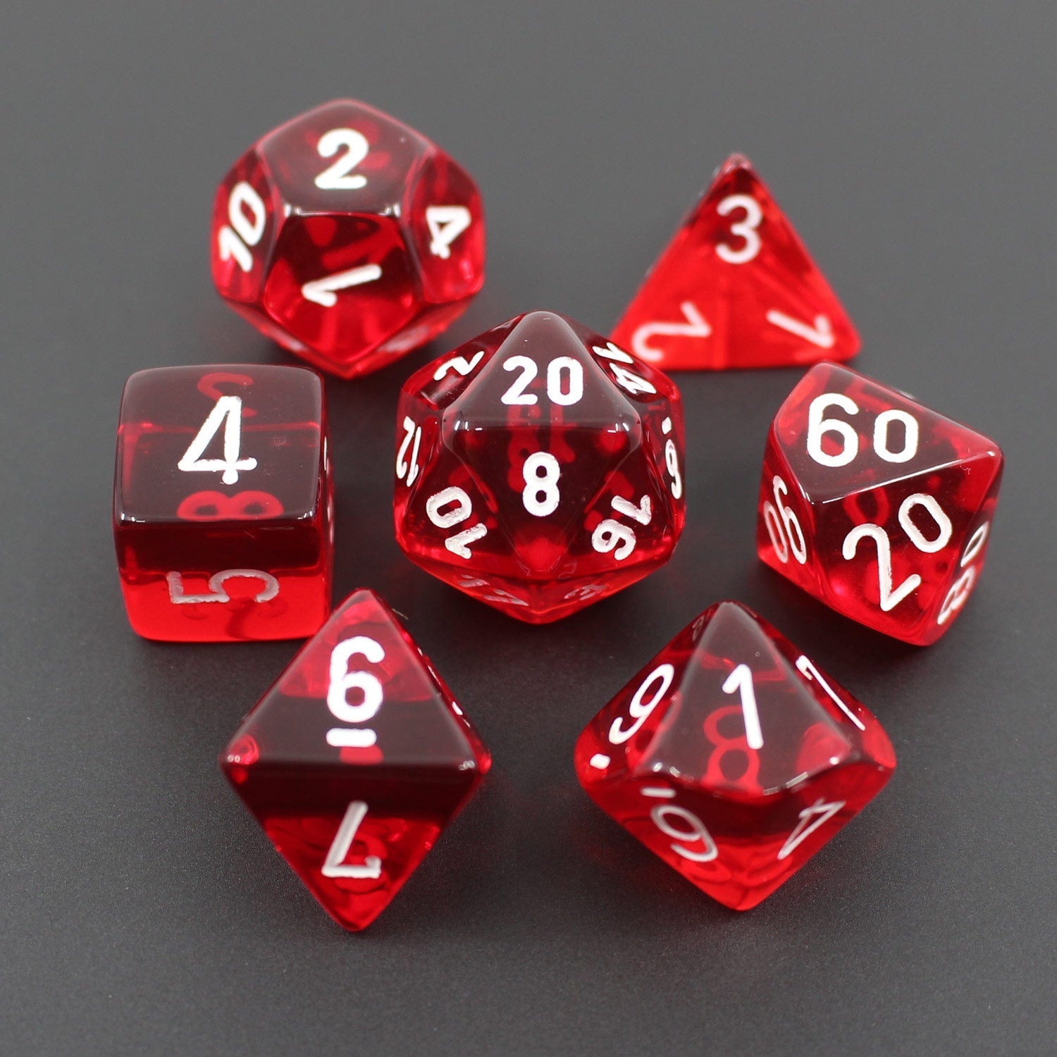 FREE Today: Red Translucent Dice Set