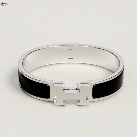 EXCLUSIVE BLACK | HELENE SILVER BRACELET