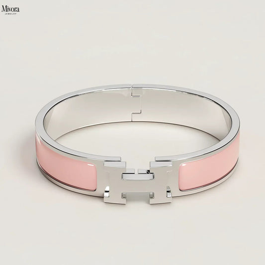 EXCLUSIVE PINK | HELENE SILVER BRACELET