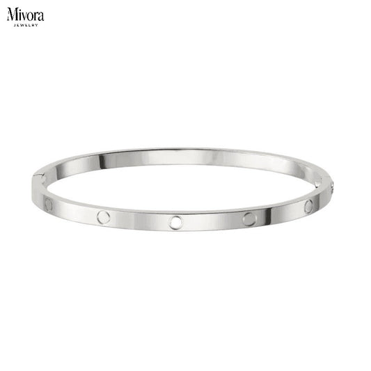 ETERNITY BRACELET THIN | SILVER
