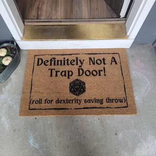 Not A Trap Door Doormat, D&D Doormat