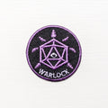 WARLOCK - Dungeons & Dragons Inspired Scout/Achievement Iron On Patch