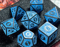 FREE Today: Antique Blue DnD Dice Set