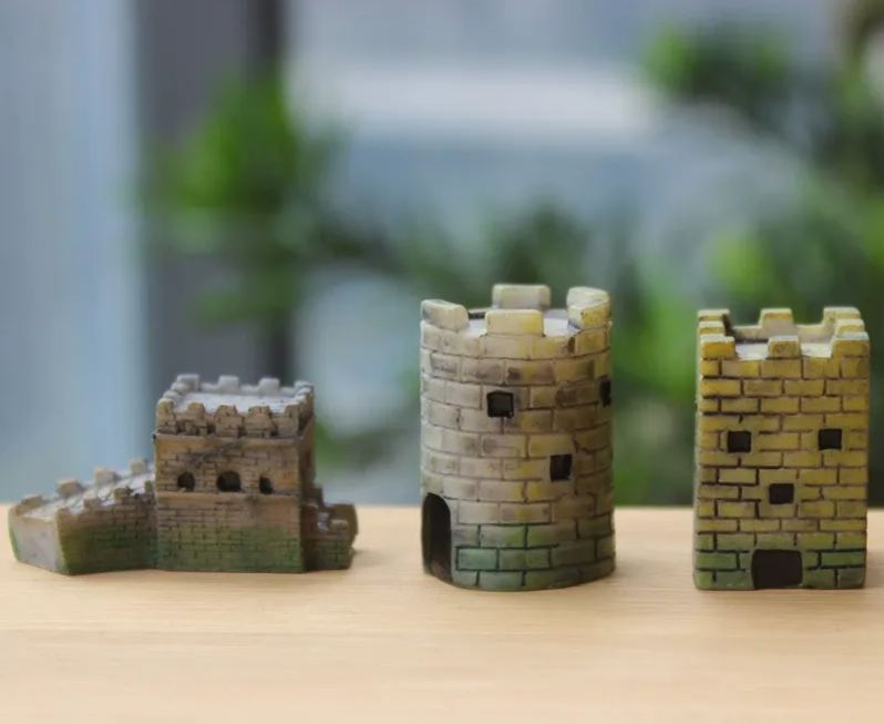 DND Mini Round Castle Miniature