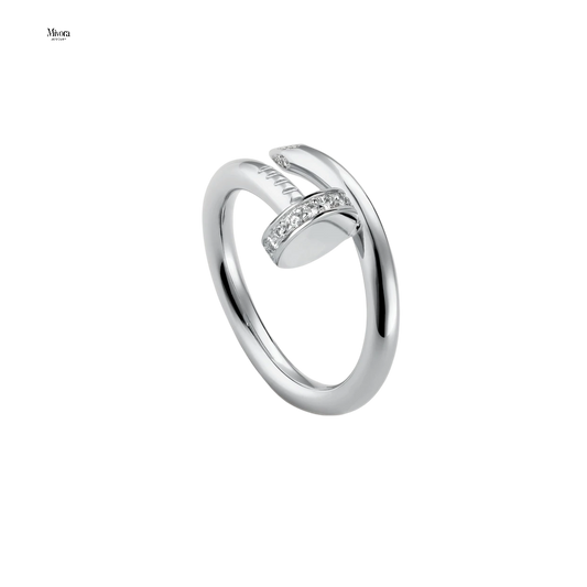 NAIL DELUXE RING | SILVER