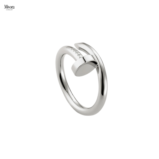 NAIL RING | SILVER